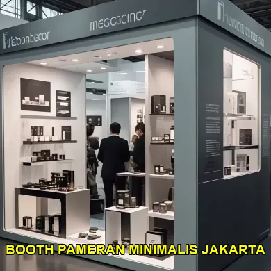 Booth Pameran Minimalis Jakarta